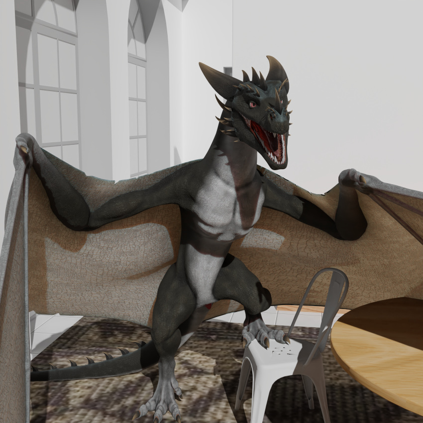 3d_(artwork) absurd_res blackburn538 blender_(software) digital_media_(artwork) duo feral hi_res male solo