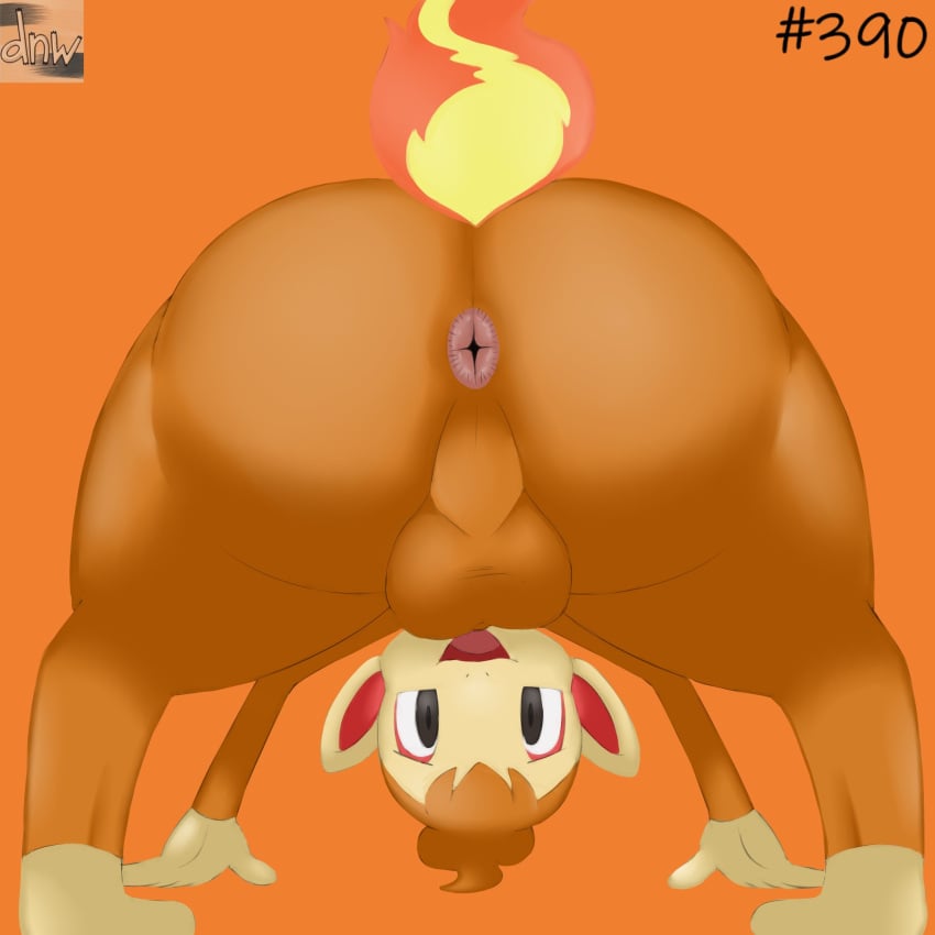 1boy 2020 5_fingers all_fours animal_ears anthro anthrofied anus ass balls bent_over big_ass big_butt black_eyes brown_fur bubble_ass bubble_butt butt chimchar completely_nude dat_ass fat_ass fat_butt game_freak genitals huge_ass huge_butt humanoid_genitalia humanoid_hands male male_focus male_only massive_ass massive_butt monkey nintendo nude nude_male open_smile orange_background penis plump_ass pokemon pokemon_(species) pokemon_dppt presenting presenting_anus presenting_ass presenting_balls presenting_butt presenting_hindquarters primate reallydarkandwindie round_ass round_butt simple_background smile solo solo_focus solo_male tail tan_fur testicles thick_thighs twitter two_tone_fur two_tone_tail video_games wide_hips