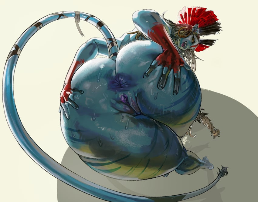 2d 2d_(artwork) 2d_artwork alamanderarts anus ass avatar avatar:_fire_and_ash blue_body blue_skin breasts breedable_hips female hair huge_ass huge_butt huge_thighs lips mesmerizing_ass movie na'vi presenting presenting_anus presenting_ass presenting_hindquarters presenting_pussy pussy rear_end rear_view tail thick thick_ass thick_butt thick_hips thick_legs thick_thighs varang varang_(avatar) wide_ass wide_hips wide_thighs