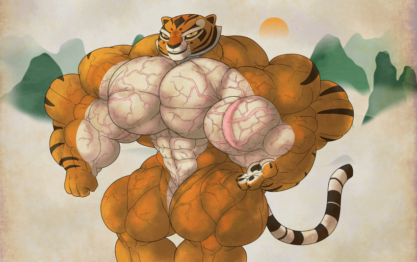 Master Tigress (Kung Fu Panda) Rule 34 Image