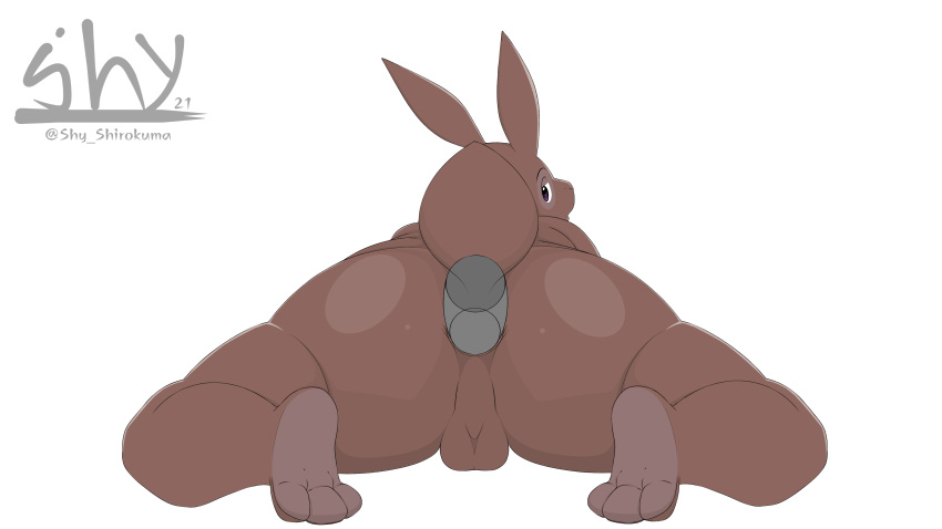 16:9 4k absurd_res anal animated anthro ass balls chubb chubby_male duo genitals hi_res high_framerate lagomorph leporid male male/male male_only mammal norbery_hershey overweight overweight_male penis rabbit short_playtime shy_shirokuma solo widescreen