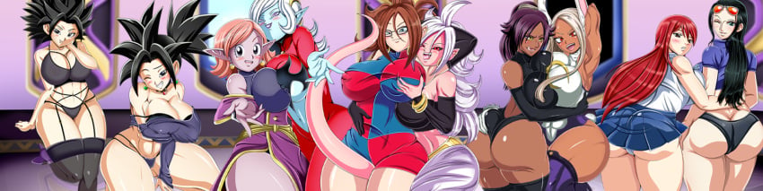 10girls 2010s android android_21 android_21_(human) ass big_ass big_breasts big_thighs black_eyes black_sclera bleach blue_skin bluegraves blush breast_press breast_squeeze breast_squish breasts bunny_ears bunnysuit busty caulifla censored chronoa crossover curvy dark-skinned_female dark_persona dark_skin dat_ass demon_girl dragon_ball dragon_ball_fighterz dragon_ball_heroes dragon_ball_xenoverse dress_shirt erza_scarlet evil_smile eyewear_on_head fairy_tail female female_only glasses harem hug huge_breasts human humanoid kefla large_breasts legs lingerie lips lipstick long_hair looking_at_viewer majin majin_android_21 milf miruko monster_girl my_hero_academia nico_robin one_piece open_mouth pink_skin pointy_ears purple_eyes purple_skin red_eyes revealing_clothes revealing_clothing rumi_usagiyama saiyan seductive seductive_look seductive_smile selfcest sexually_suggestive sharp_teeth shihouin_yoruichi silver_hair sleeves smile sunglasses_on_head symmetrical_docking tail thick thick_thighs thighs time_vault_(dragon_ball) tongue tongue_out towa voluptuous vomi_(dragon_ball) welcoming white_hair wide_hips wink winking_at_viewer yuri