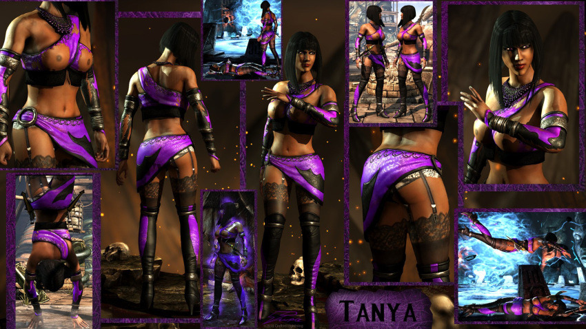 1girls 3d 3d_(artwork) big_breasts crafted_lightning mortal_kombat mortal_kombat_x tagme tanya_(mortal_kombat)