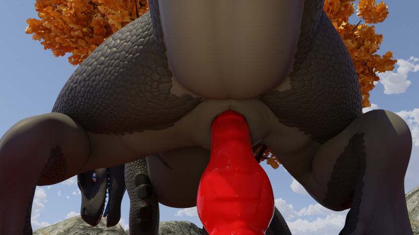 16:9 3d_(artwork) accers allosaurid allosaurus animal_genitalia ass bad_dragon blender_(software) claws digital_media_(artwork) dildo dinosaur female female_penetrated feral genitals hi_res looking_at_viewer masturbation nude penetration pussy raised_tail reptile scalie sex sex_toy solo theropod vaginal_masturbation vaginal_penetration widescreen ziina