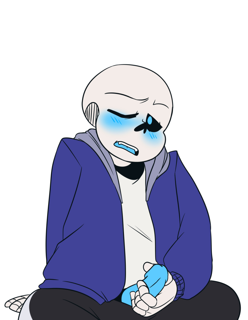 animated_skeleton blue_blush blue_penis blue_tongue blush blushing bonely_hearts_club clothed clothing ectopenis grabbing_own_penis lightsaber_dick looking_at_viewer male male_only masturbation one_eye_closed penis sans serfuzzy skeleton solo solo_male tagme transparent_background undertail undertale undertale_(series) undertale_sans