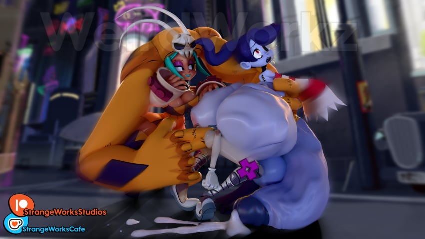 Cerebella (Skullgirls) Rule 34 Image