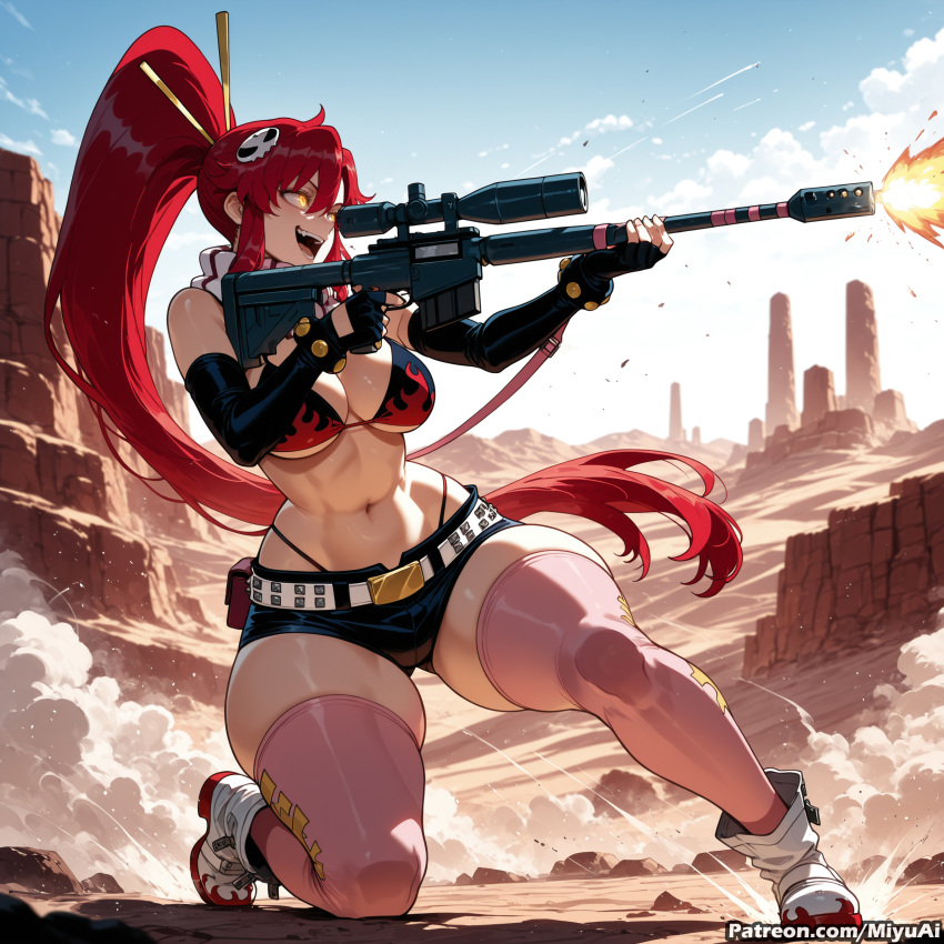 Yoko Littner (Tengen Toppa Gurren Lagann) Rule 34 Image