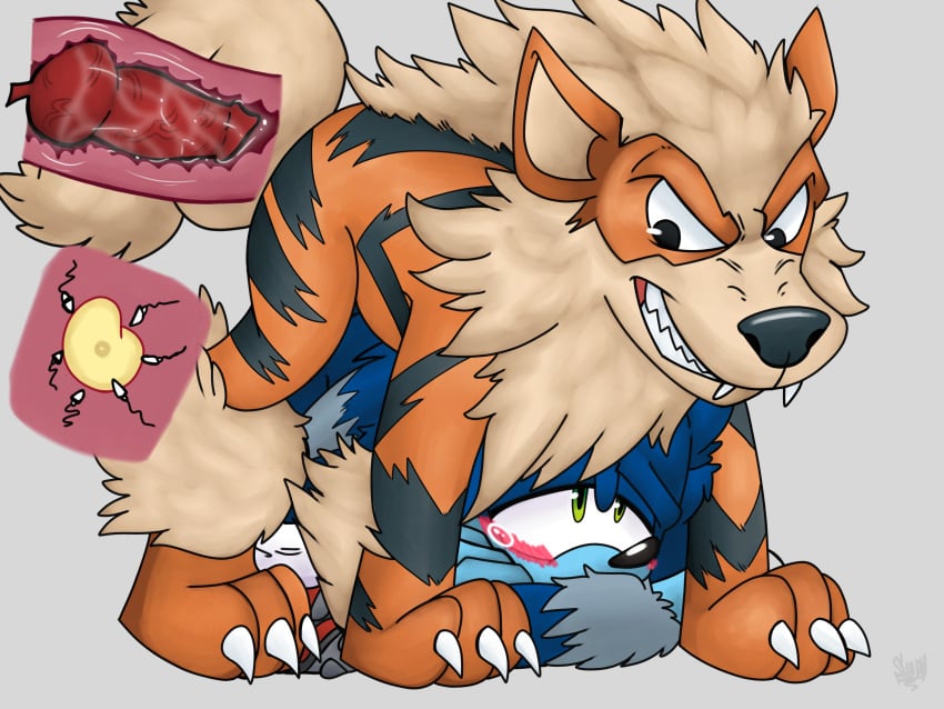 1animal 1boy absurd_res animal_genitalia anthro arcanine bodily_fluids canid canine canis crossover cum cum_in_ass cum_inside duo ejaculation eulipotyphlan feral feral_on_anthro gay generation_1_pokemon genital_fluids genitals hedgehog hi_res impregnation internal knot knot_fucking knotting male male/male male_only mammal nintendo pokemon pokemon_(species) sega shadydaone sonic_(series) sonic_the_hedgehog sonic_the_hedgehog_(series) sonic_the_werehog sonic_unleashed were wereeulipotyphlan werehog yaoi zoophilia