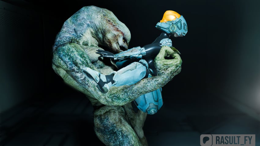 Female Spartan (Halo) Rule 34 Image