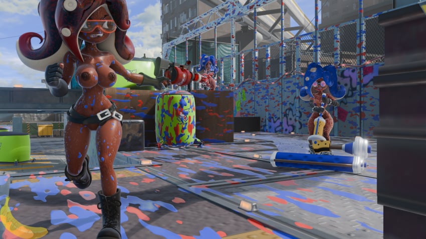 Octoling (Splatoon) Rule 34 Image