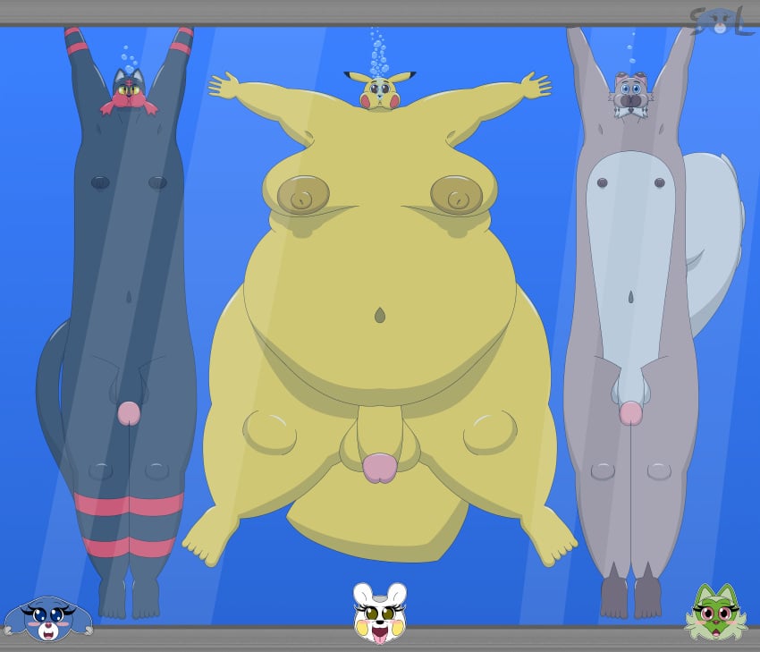 Generation 1 Pokemon (Nintendo) Rule 34 Image