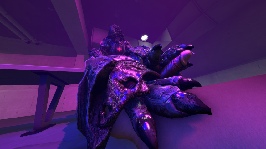 3_toes 3d armored barefoot claws feet female foot_fetish foot_play footjob gears_of_war kantus locust locust_(gow) locust_horde paws reptilian rule_63 source_filmmaker toe_claws toes