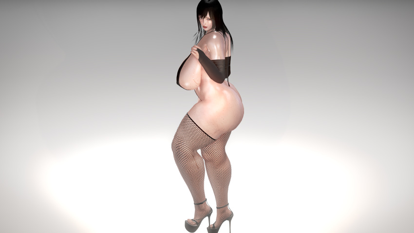 1girls 3d alternate_breast_size ass big_ass big_breasts black_eyeshadow black_hair breasts brown_eyes busty female gantz high_heels honey_select hourglass_figure huge_ass huge_breasts large_breasts light-skinned_female light_skin long_breasts love_handles male mascara mature_female pose posing red_lipstick reika_shimohira sling_bikini tagme tagme_(artist) thethiccart thick_thighs thighhighs thighs voluptuous wet wet_skin white_skin wide_hips