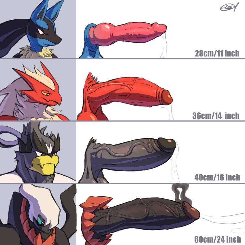 4boys absurd_res animal_genitalia animal_penis anthro barbed_penis big_penis blaziken bodily_fluids canine_penis character_sheet chart club_shaped_penis comparing comparing_penis darkrai e-zoid excessive_precum furry furry_only genital_fluids genitals hi_res huge_cock humanoid_genitalia humanoid_penis knot legendary_pokémon lucario male male_only measurements multiple_boys multiple_penises nintendo penile_spines penis penis_chart penis_comparison penis_focus penis_line penis_size_chart penis_size_comparison_meme penis_size_difference pink_penis pokemon pokemon_(species) pokemon_dppt pokemon_rse pokemon_ss precum pubes red_penis retracted_foreskin signature single_strike_style_urshifu size_chart smoke text top_heavy_penis urshifu vein veiny_penis video_games