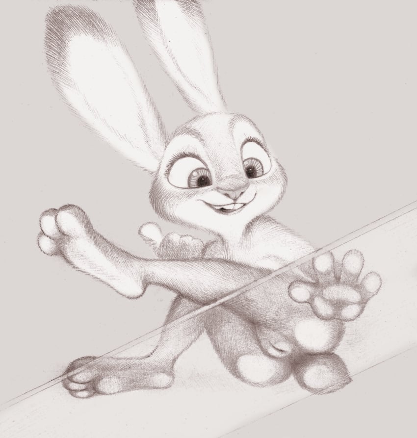 3_toes 4_fingers against_glass anthro ass_on_glass buckteeth dipstick_ears disney feet feet_on_glass female fingers fuchs genitals greyscale hand_on_glass hi_res judy_hopps lagomorph leporid low-angle_view mammal monochrome multicolored_ears nude on_glass pussy pussy_on_glass rabbit scut_tail sitting sketch soles solo teeth toes traditional_media_(artwork) worm's-eye_view young zootopia