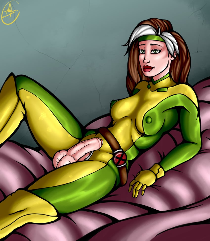 1futa anna_marie big_penis bodysuit futa_only futanari large_penis marvel marvel_comics medium_breasts medium_penis nipples nipples_visible_through_clothing notrespassers penis penis_through_fly rogue_(x-men) solo_futa tagme testicles uncut x-men