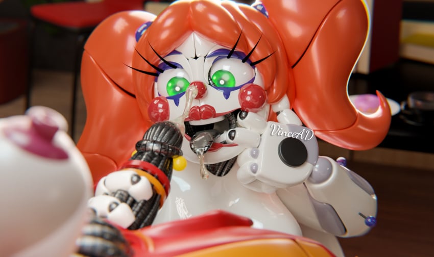 3d baby_(fnafsl) blender blowjob circus_baby circus_baby_(cosmic_trance) circus_baby_(fnaf) cosmic_trance cum cum_in_mouth cum_on_face cumshot dripping_cum female finger_in_mouth five_nights_at_freddy's five_nights_at_freddy's:_sister_location futa_on_futa futanari green_eyes handjob licking_cum licking_penis mouthful open_mouth red_hair robot robot_girl scrap_baby scrap_baby_(cosmic_trance) scrap_baby_(fnaf) sister_location vinceafterd yuri