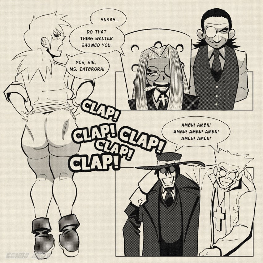 Alexander Anderson (Hellsing) Rule 34 Image