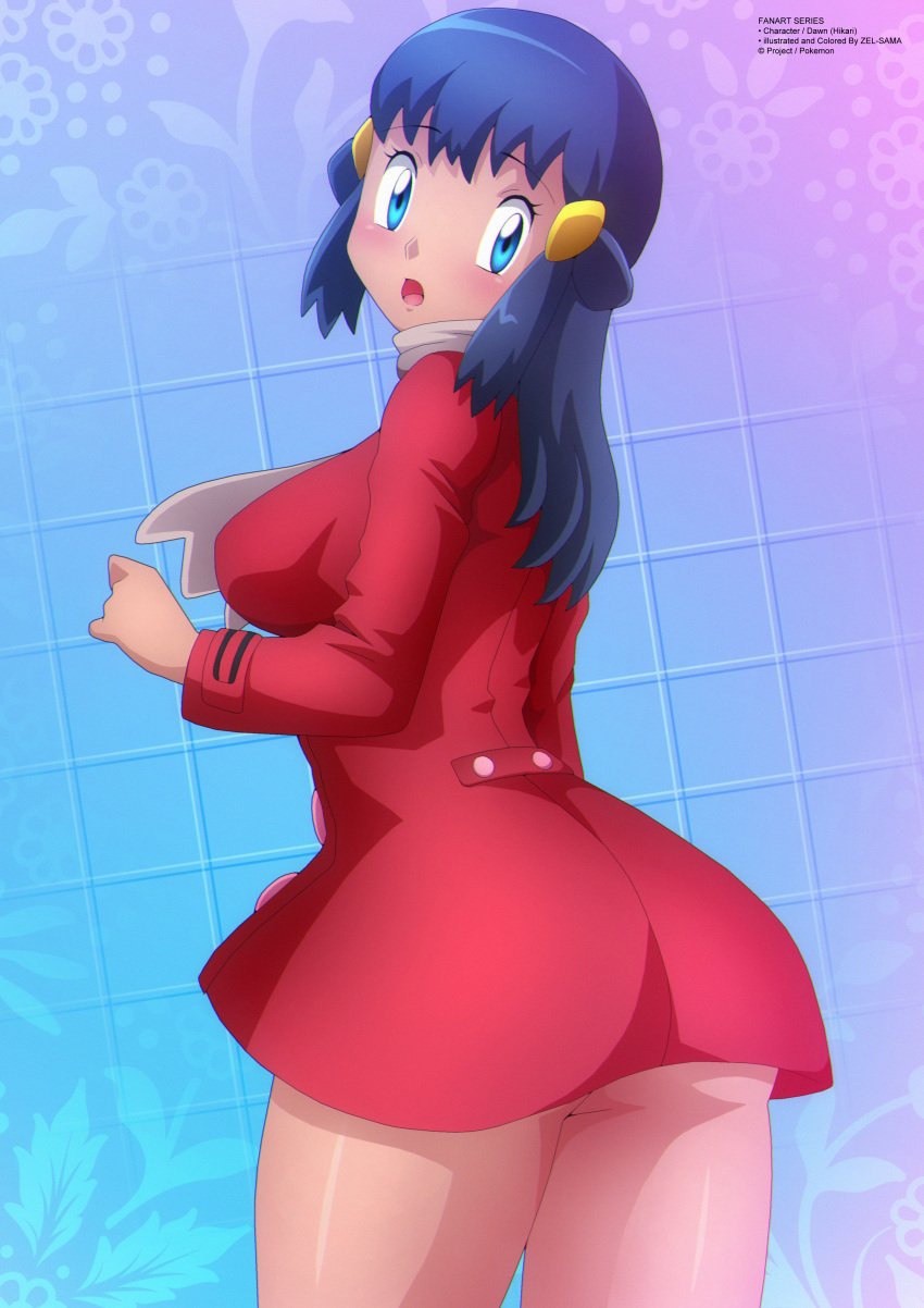 ass dawn_(pokemon) female human png pokemon tagme zel-sama