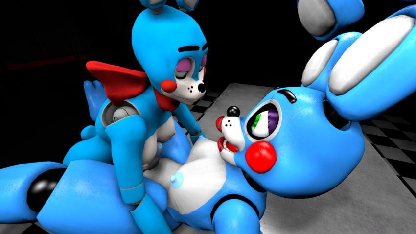 16:9 3d 3d_(artwork) animatronic anthro blue_body digital_media_(artwork) duo five_nights_at_freddy's five_nights_at_freddy's_2 futanari gynomorph gynomorph/male gynomorph_penetrating herm hi_res intersex intersex/male intersex_penetrating lagomorph leporid machine male mammal penetration phoenix_adverdale rabbit red_cheekdots robot source_filmmaker toy_bonnie_(fnaf) video_games widescreen