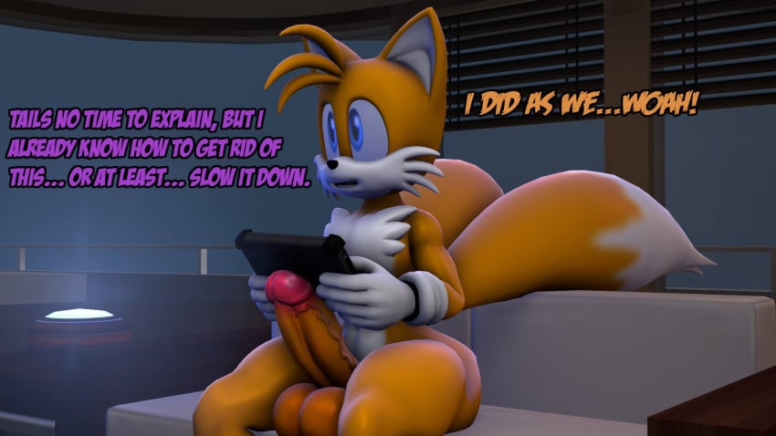 3d big_ass big_penis bubble_butt huge_ass huge_cock miles_prower novaparadox1337 penis sonic_(series) tails tails_the_fox thick_thighs wave_the_swallow wide_hips