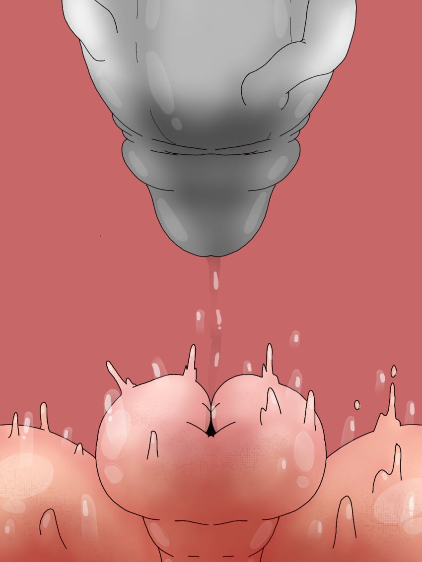 alcremie anal_juice anus ass big_butt big_penis bodily_fluids dessert dripping food food_creature generation_8_pokemon genital_fluids genitals hi_res ice_cream lumiink male melting nintendo penis pokemon pokemon_(species) precum precum_drip puffy_anus sherbert_(lumiink)