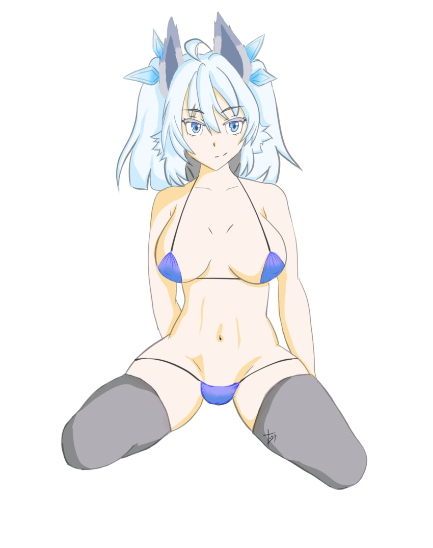 breasts grey_hair redo_of_healer setsuna_(redo_of_healer) tagme