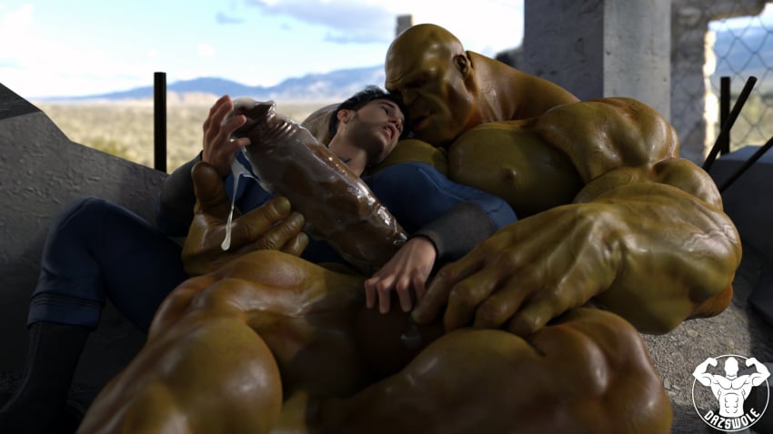 3d 3d_(artwork) abs anal anal_penetration anal_sex bara biceps big_penis cum cum_drip cum_dripping cum_dripping_from_penis cum_in_ass cum_on_balls cum_on_body cum_on_hands cum_on_lower_body cum_shot cumming cumming_from_anal_sex cumshot dazswole facial_hair fallout gay gay_sex huge_cock huge_penis human humansub hyper hyper_balls hyper_penis lifting_person male male/male male_focus male_only male_penetrated male_penetrating multiple_boys muscles muscular muscular_arms muscular_back muscular_legs muscular_male muscular_thighs mutant nipples pecs romantic romantic_couple size_difference super_mutant touching_penis veiny_muscles video_game video_games yaoi