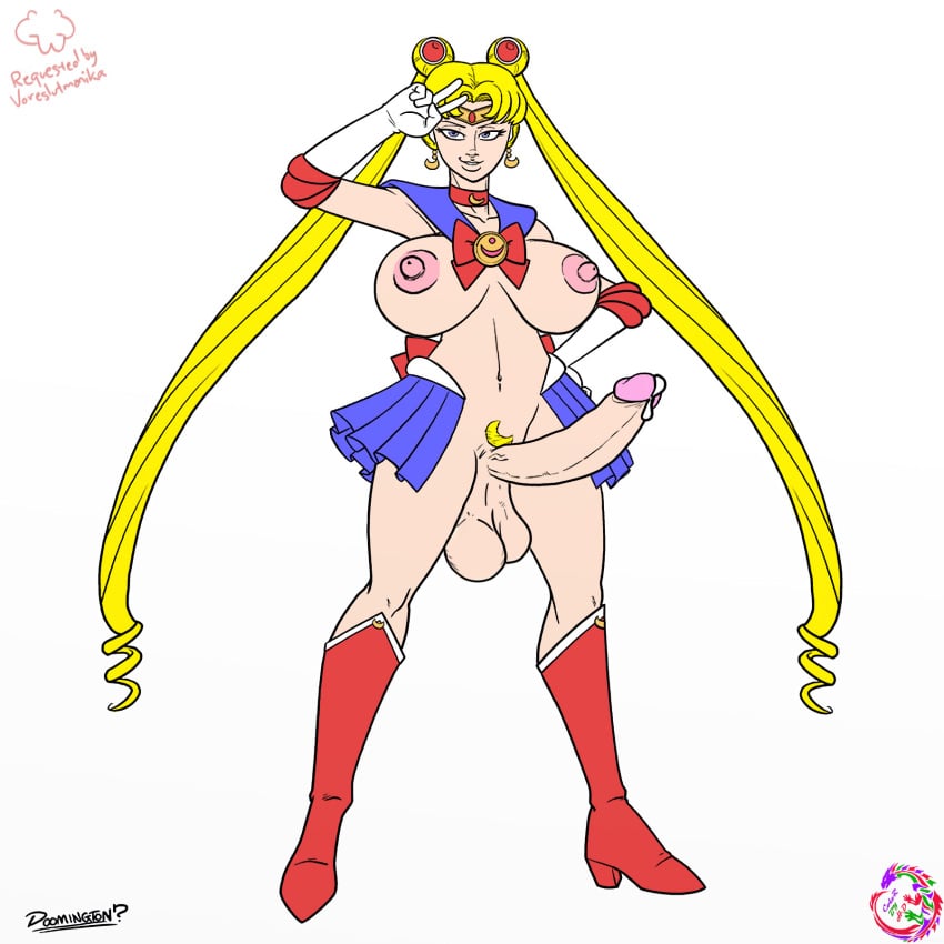 1futa alternate_breast_size alternate_version_available areolae balls big_penis bishoujo_senshi_sailor_moon boots breasts casual casual_erection casual_exposure casual_nudity circumcised clothing confident cum dangling_testicles doomington earrings edit erect_nipples erection erotic_earth exposed_balls exposed_breasts exposed_penis footwear functionally_nude futa_only futanari futaverse goofywerm hand_on_hip handwear hanging_balls huge_breasts huge_cock huge_testicles human hyper hyper_balls hyper_penis ineffective_clothing intersex knee_boots large_breasts long_hair long_penis low_hanging_testicles mostly_nude navel nipples nude nude_futanari pale_skin penis photoshop pose precum precum_drip presenting presenting_breasts presenting_penis pubic_hair sailor_moon sailor_uniform skirt smile smirk solo solo_futa spread_legs testicles third-party_edit trimmed_pubic_hair usagi_tsukino v_sign veiny_penis wide_hips