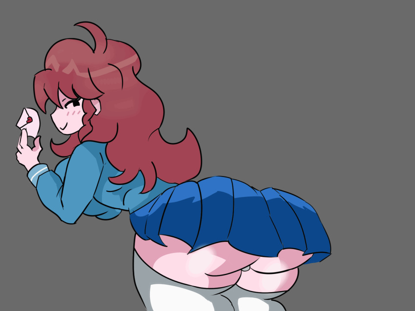 1girls animated ass big_ass bottomless_skirt female female_only friday_night_funkin girlfriend_(friday_night_funkin) looking_back mob_face newgrounds presenting_hindquarters skirt teasing thick_thighs twerking upskirt ytrall