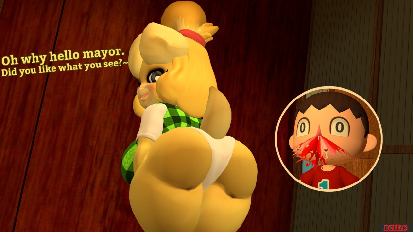 Isabelle (Animal Crossing) Rule 34 Image