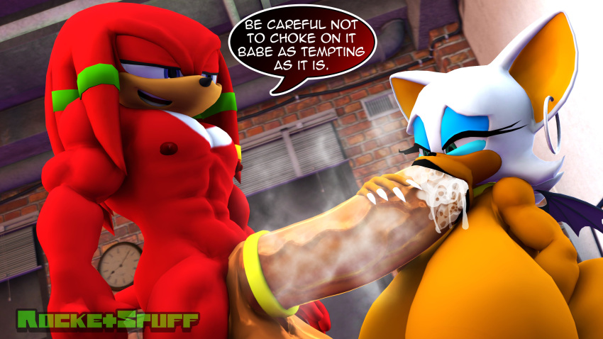 Knuckles The Echidna (Sega) Rule 34 Image