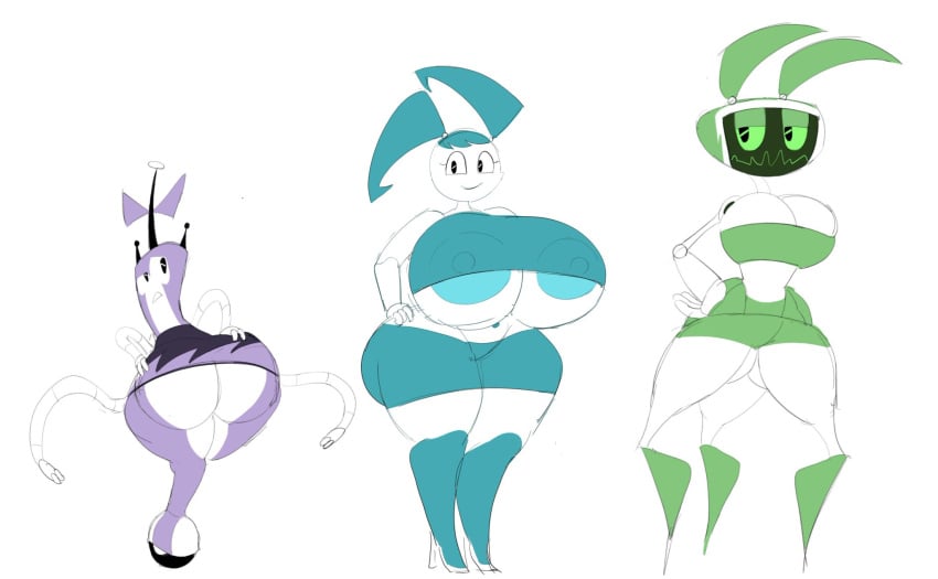 Jenny Wakeman (My Life As A Teenage Robot) Rule 34 Image