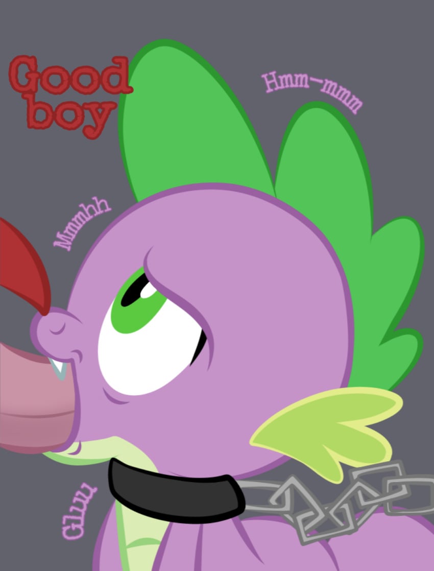 2boys blowjob deepthroat dragon fellatio garble_(mlp) gay good_boy lichtman17 male male/male male_only my_little_pony oral oral_sex penis sex slave smooth_skin spike_(mlp)