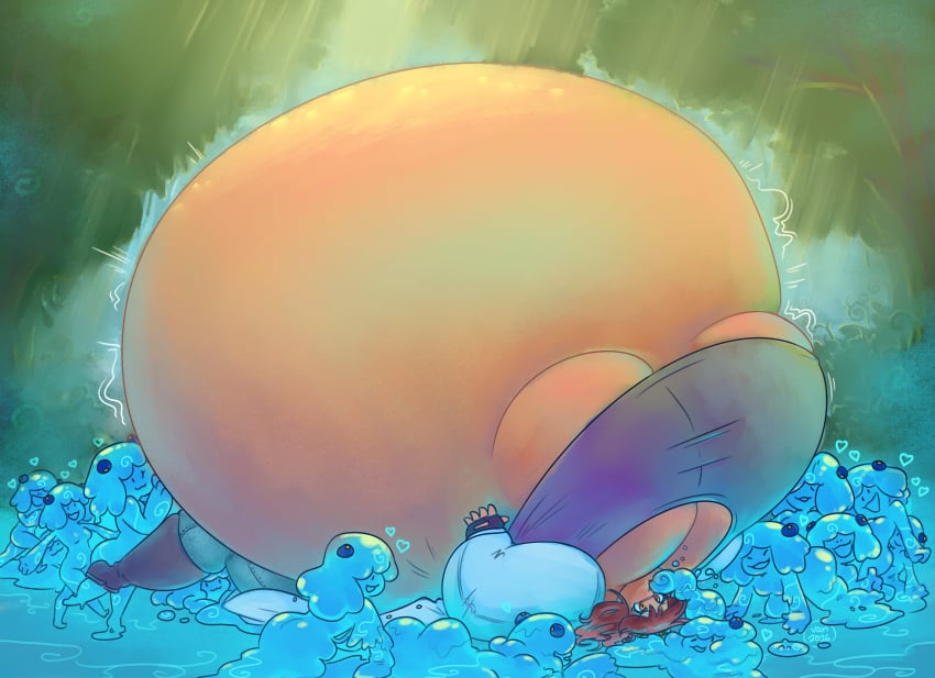 Belly Bigger Than Body Rule 34 Image