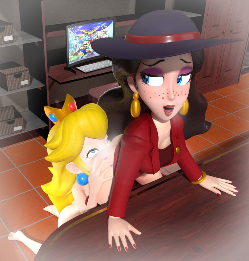 Princess Peach (Mario (Series)) Rule 34 Image