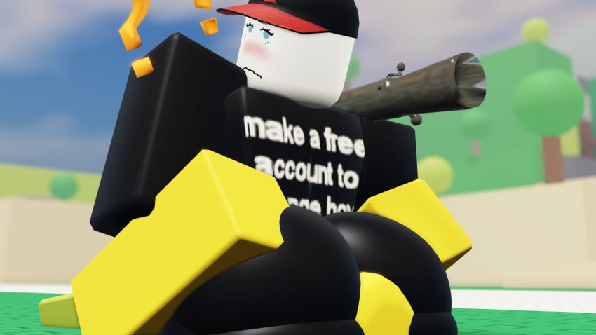 2boys 3d ass bazooka facesitting gabbers gay guest_(roblox) noob roblox robloxian rocket_launcher tagme