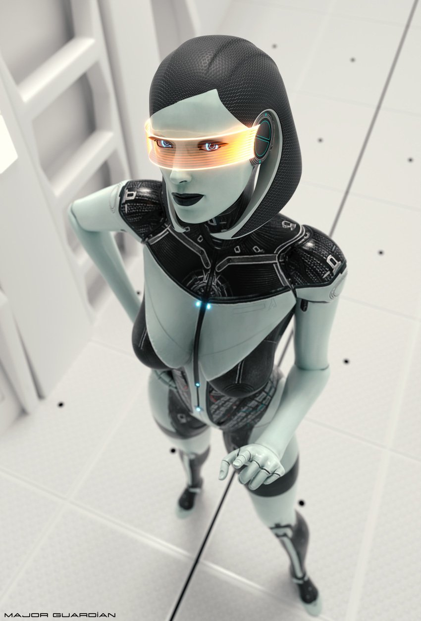 1girls 3d android artificial_intelligence ass athletic athletic_female big_breasts bioware blue_eyes breasts bust busty cleavage curvaceous curvy curvy_figure digital_media_(artwork) edi eyes female female_focus fit fit_female gynoid hair hips hourglass_figure huge_breasts humanoid large_breasts legs lips looking_at_viewer major_guardian mass_effect mass_effect_3 mature mature_female metallic_body orange-tinted_eyewear pointing_at_viewer robot robot_girl robot_humanoid shiny_skin solo thick thick_legs thick_thighs thighs tinted_eyewear top_heavy upper_body visor voluptuous waist wide_hips