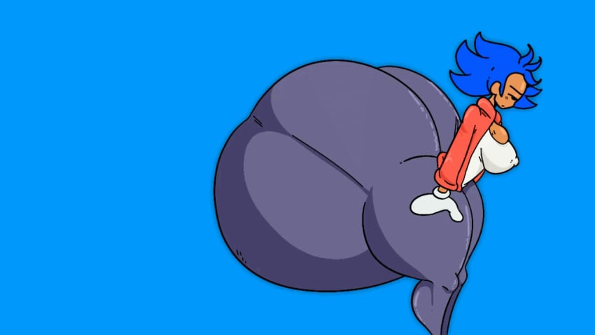 animated ass_built_separately big_ass big_breasts breasts bubble_butt cgthiccart colossal_ass female gigantic_ass huge_ass hyper hyper_ass meat_wall_(body_type) nikki_(cgthiccart)