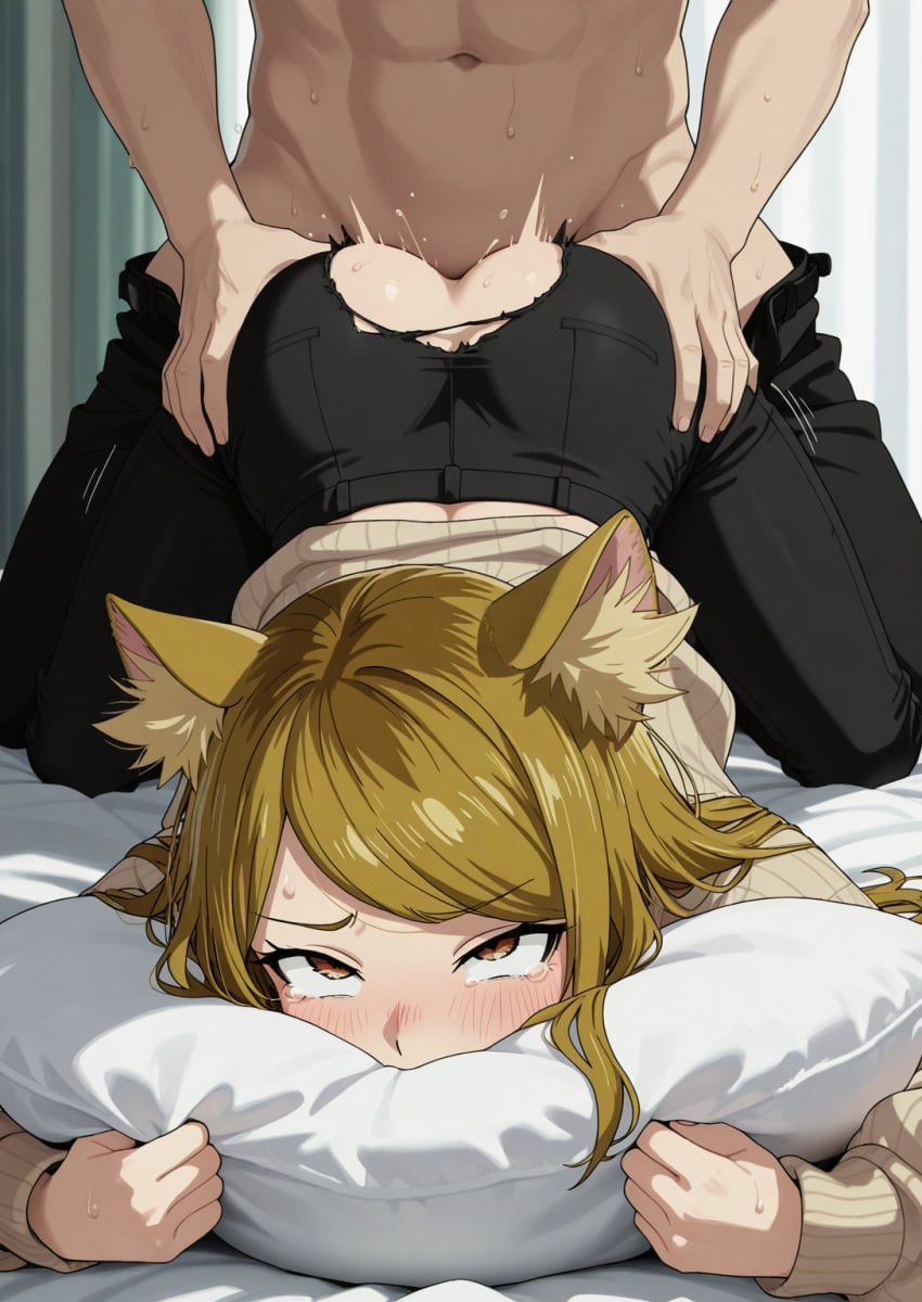 Nishi Kaoruko (Chainsmoker Cat) Rule 34 Image