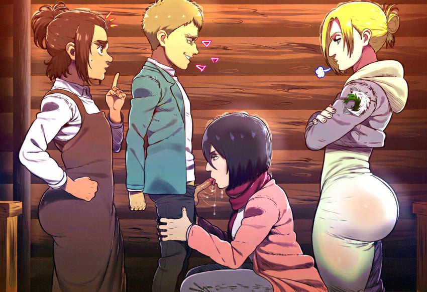 3girls1boy Rule 34 Image