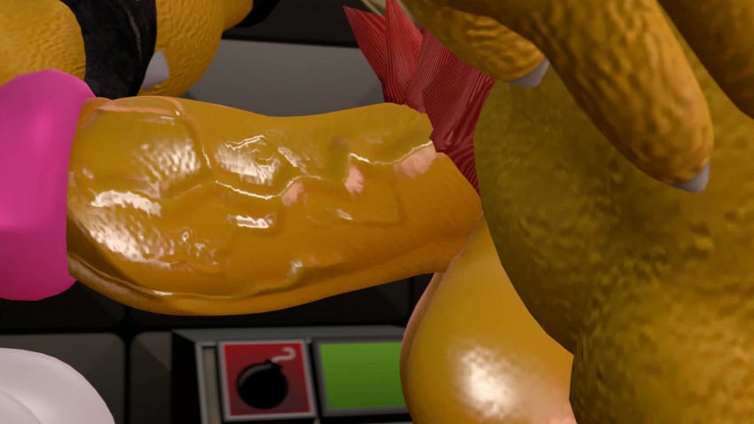 1boy 1girls 3d 3d_(artwork) :>= animated big_breasts birdo black_background blue_eyes blurry_background bowser bowtie breasts cock_sleeve cock_worship deep_throat eyes_rolling_back fellatio female forced forced_oral furry hairclip hand_on_head hands_behind_back huge_balls huge_cock male male/female mario_(series) nails nintendo oral oral_sex partial_male penis purple_eyeshadow red_fur scalie sex sharp_nails shiny_skin smooth_animation source_filmmaker straight testicles yellow_skin