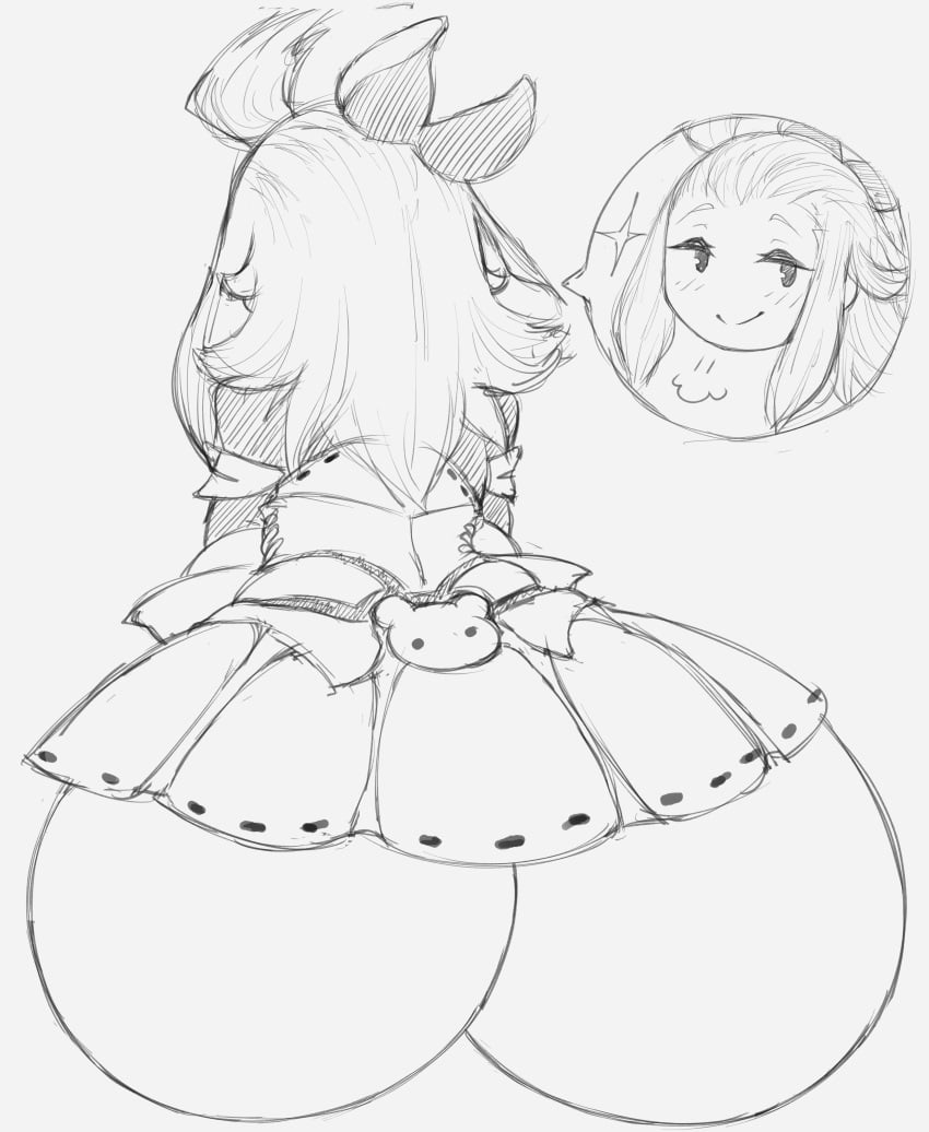 1girls alternate_version_available ass ass_focus big_ass bravely_default bravely_default_(series) bravely_second bubble_ass bubble_butt dat_ass edea_lee female female_focus female_only huge_ass massive_ass mob_face round_ass thanuki thanukiart thick_ass