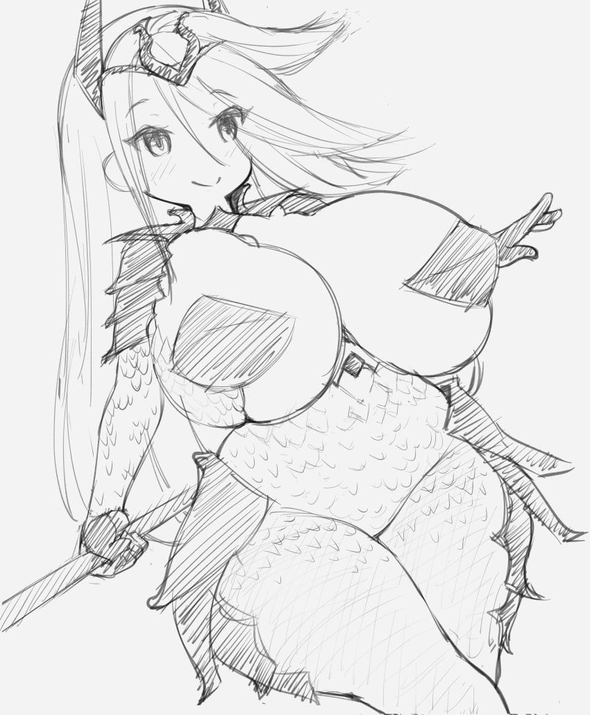 1girls agnes_oblige alternate_breast_size ass big_breasts bikini bikini_armor bikini_top bravely_default bravely_default:_flying_fairy bravely_default_(series) breasts female female_focus female_only huge_breasts massive_breasts mob_face thanuki thanukiart thick_ass thick_thighs thighs