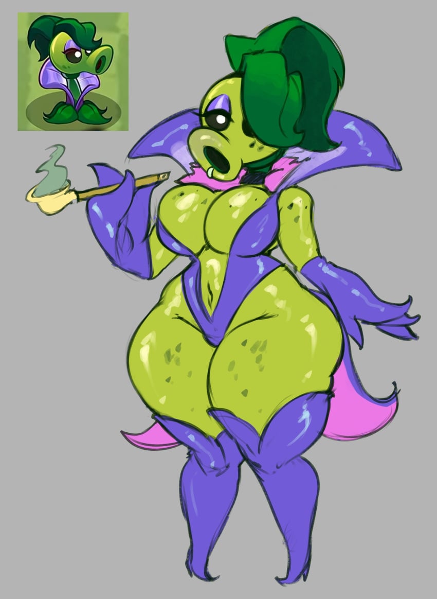 Echo Pea (Pvz) Rule 34 Image