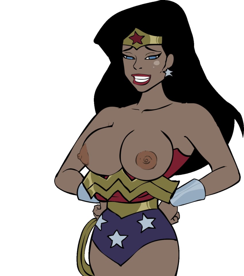 1girls akabur amazonian animated black_hair blue_eyes breasts bruce_wayne closed_mouth clothed clothed_female clothed_male clothing cowl cum cum_in_hair cum_on_breasts cum_on_face cum_on_neck dc_comics dcau diana_prince erect_nipples facial female gloves human justice_league male mask nipples olive_skin open_mouth tiara tongue transparent_background wonder_woman wonder_woman_(justice_league) wonder_woman_(series)