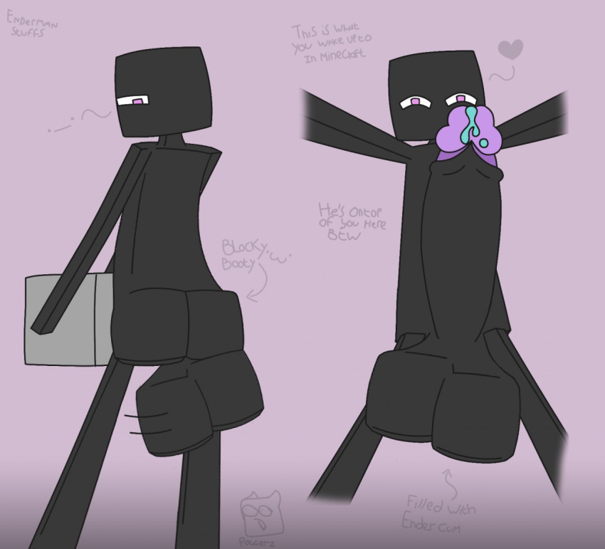 Enderman (Minecraft) Rule 34 Image