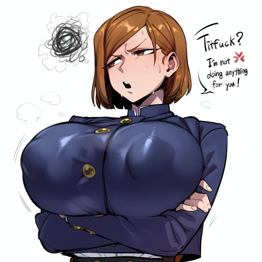 ai_generated dialogue imminent_sex jujutsu_kaisen nobara_kugisaki