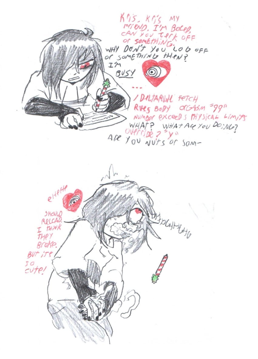cum cumshot deltarune forced_ejaculation human kris_(deltarune) overwhelming_pleasure soul_(deltarune) soul_(undertale) tagme undertale_(series) unwanted_cumshot unwanted_orgasm