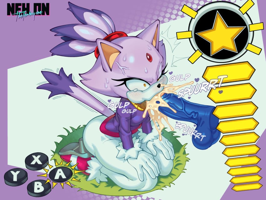 Blaze The Cat (Sega) Rule 34 Image